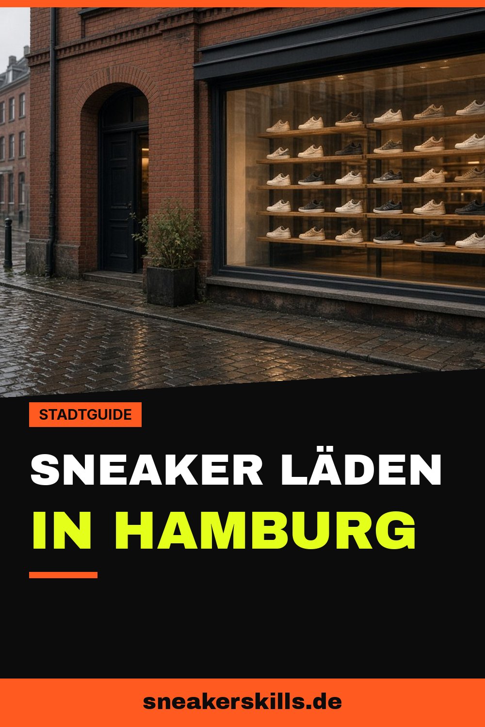 Sneaker Läden in Hamburg: 8 Stores, die sich lohnen (Pinterest Grafik von sneakerskills.de)