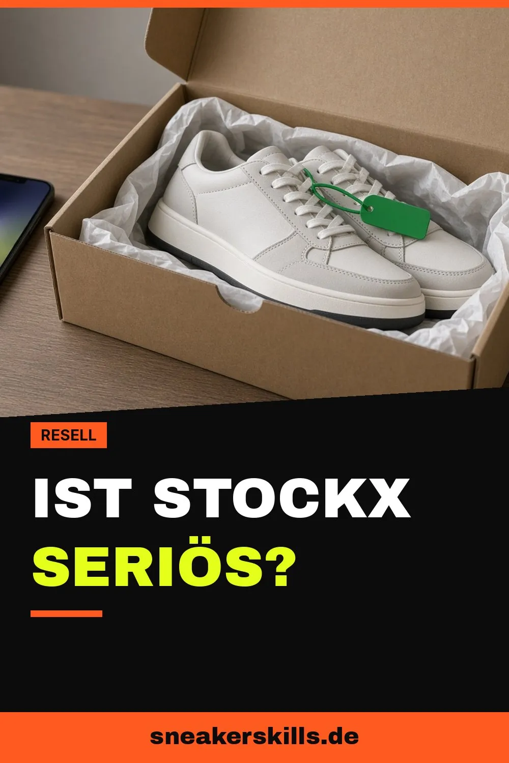 Ist StockX seriös? (Pinterest Grafik von sneakerskills.de)