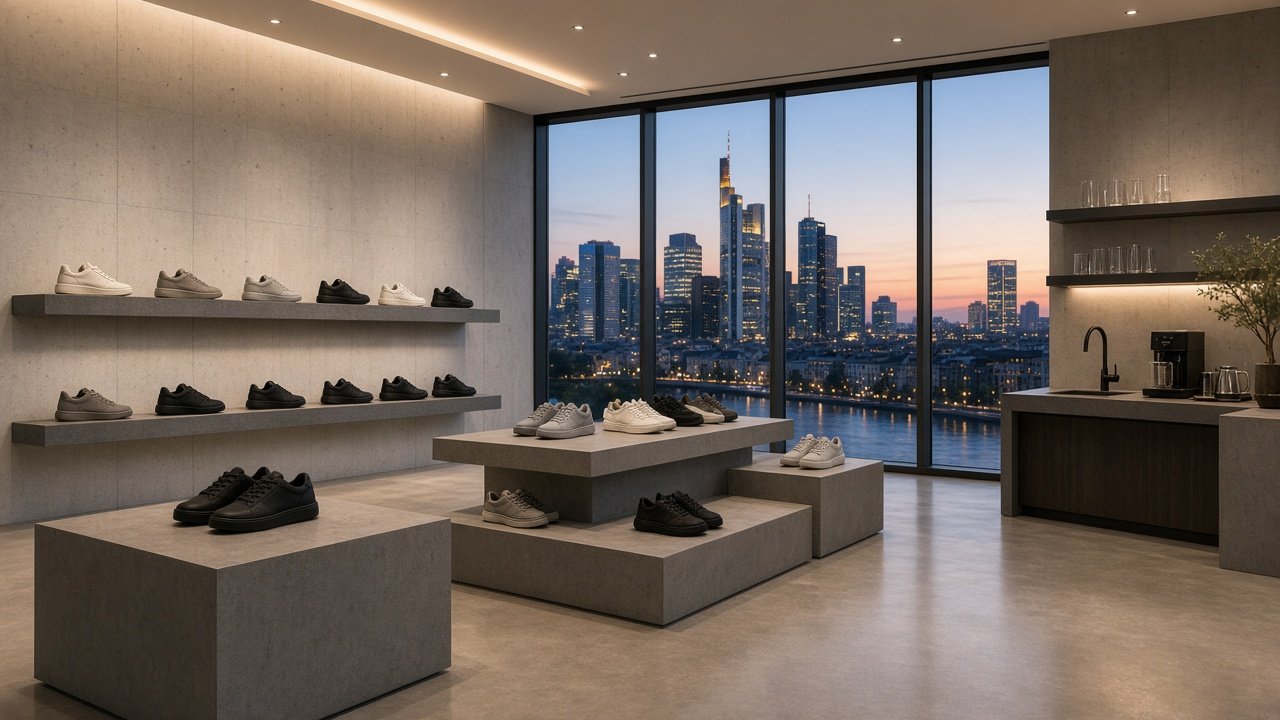 Sneaker Laden in Frankfurt, Symbolbild