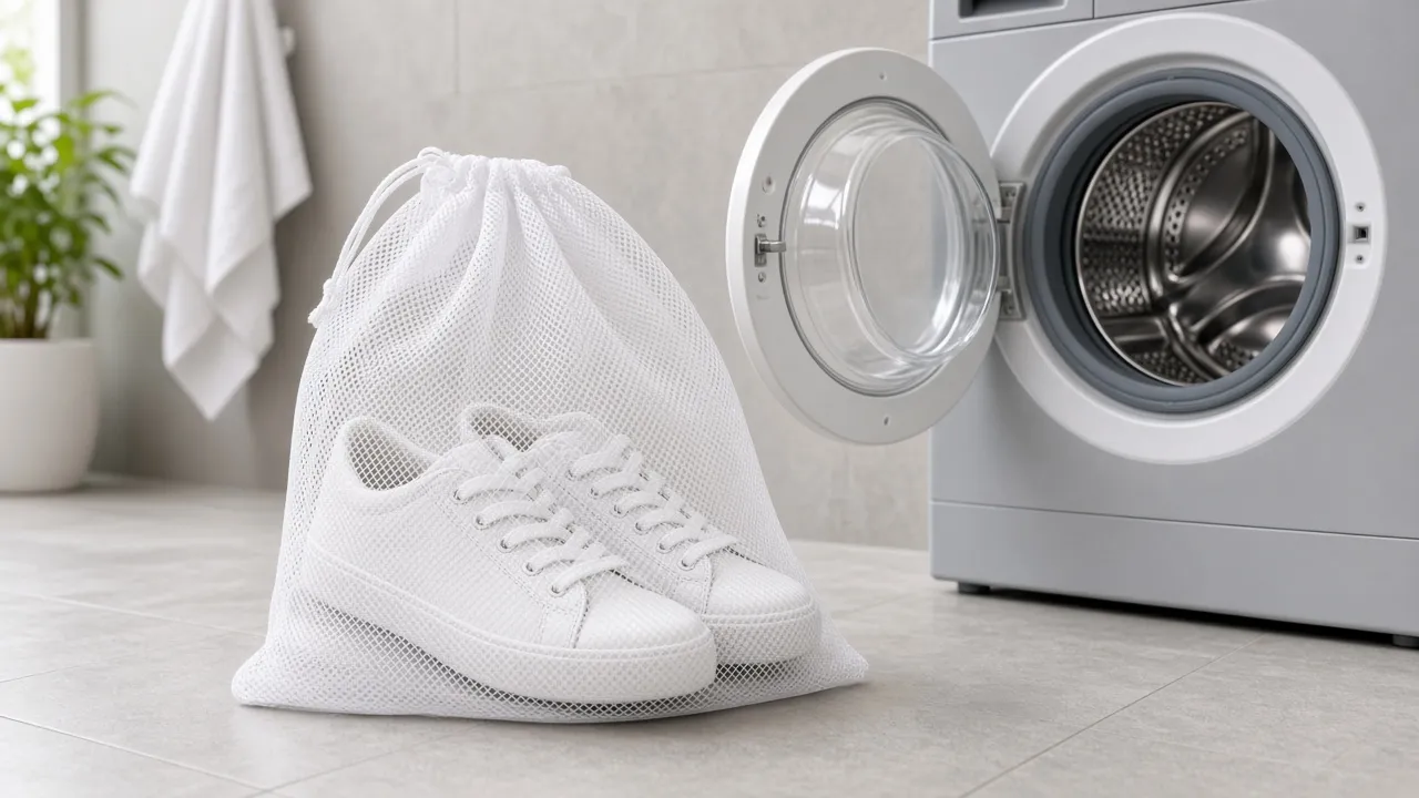 Sneaker in der Waschmaschine waschen: Programm, Temperatur, Trocknen